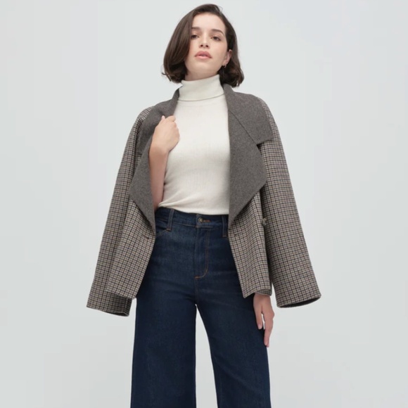 NWOT Favorite Daughter Mischa Shortie Super High Rise Petite Wide Leg Jean - Picture 2 of 6